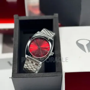 Nixon Time Teller Silver Watch