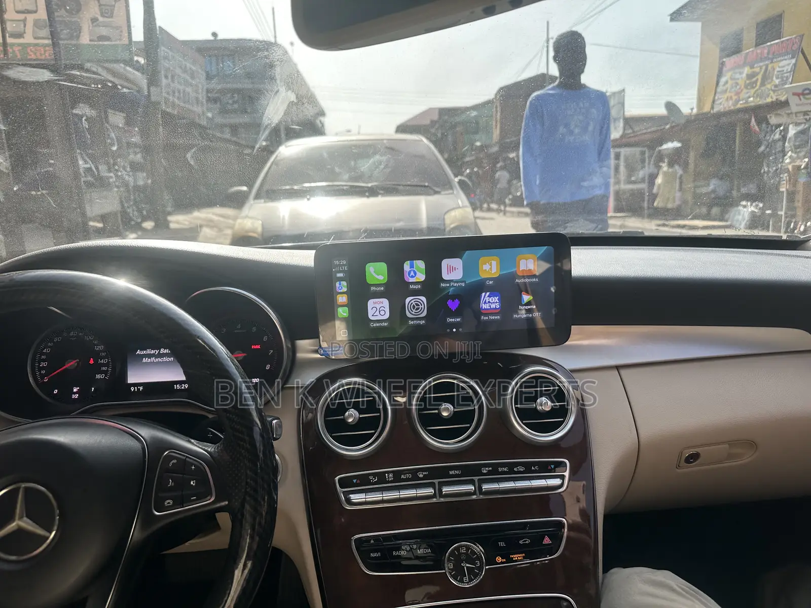 Carplay Mercedes Benz C300 2015-17 Original Tape