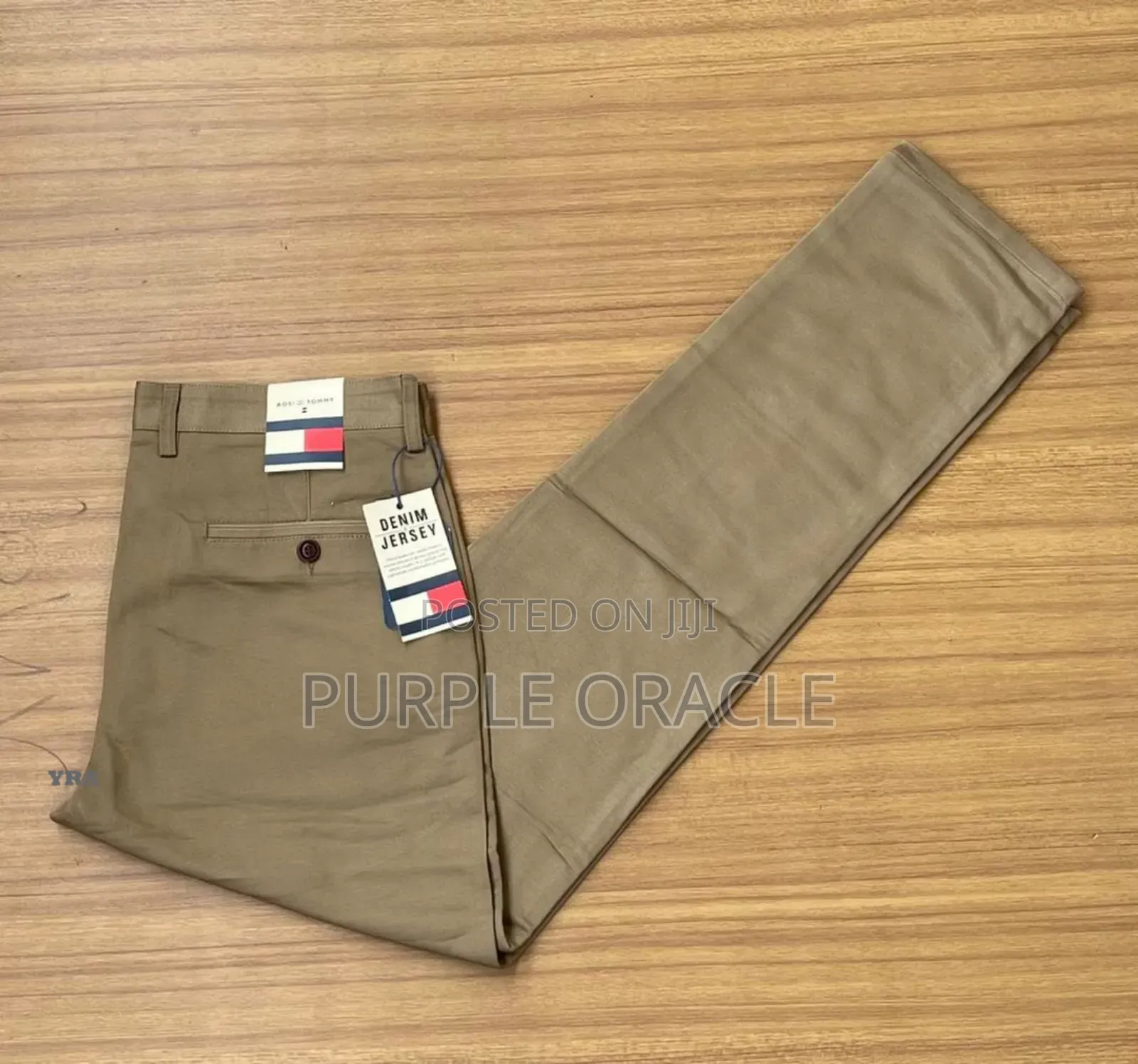 Tommy Hilfiger Men's Khaki Casual Trousers