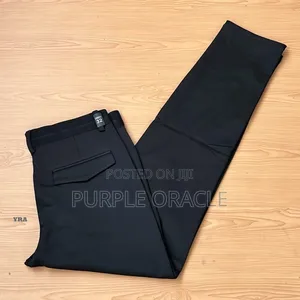 Stylish Black Casual Trousers