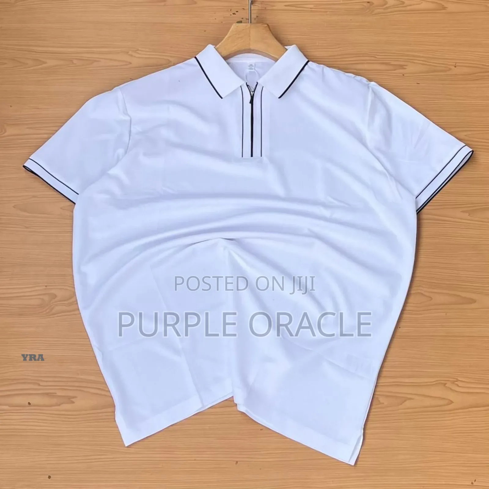 Modern Zippered Polo Shirt for Gentlemen