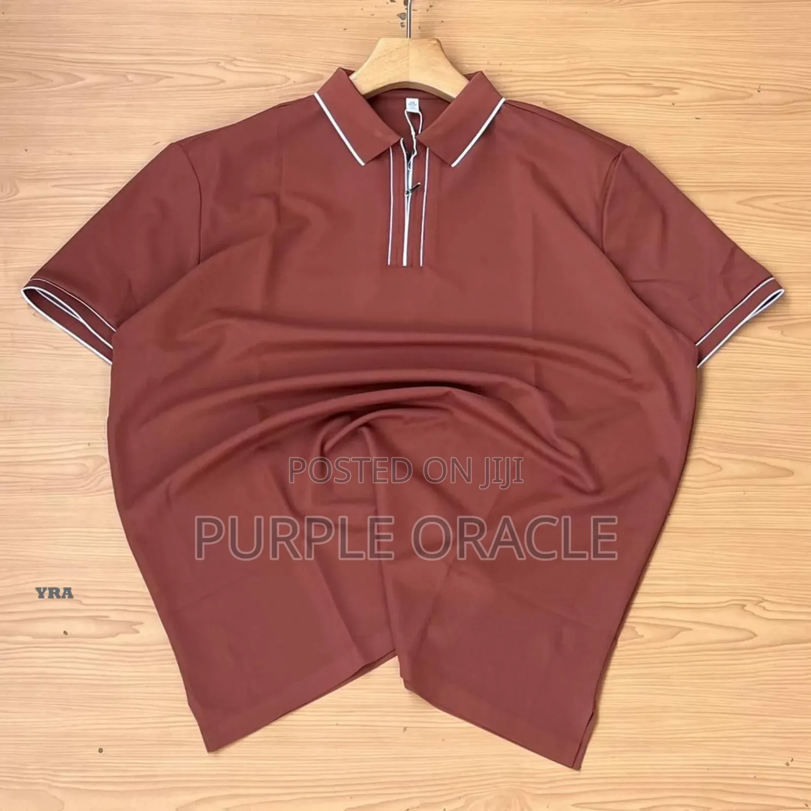 Modern Zippered Polo Shirt for Gentlemen
