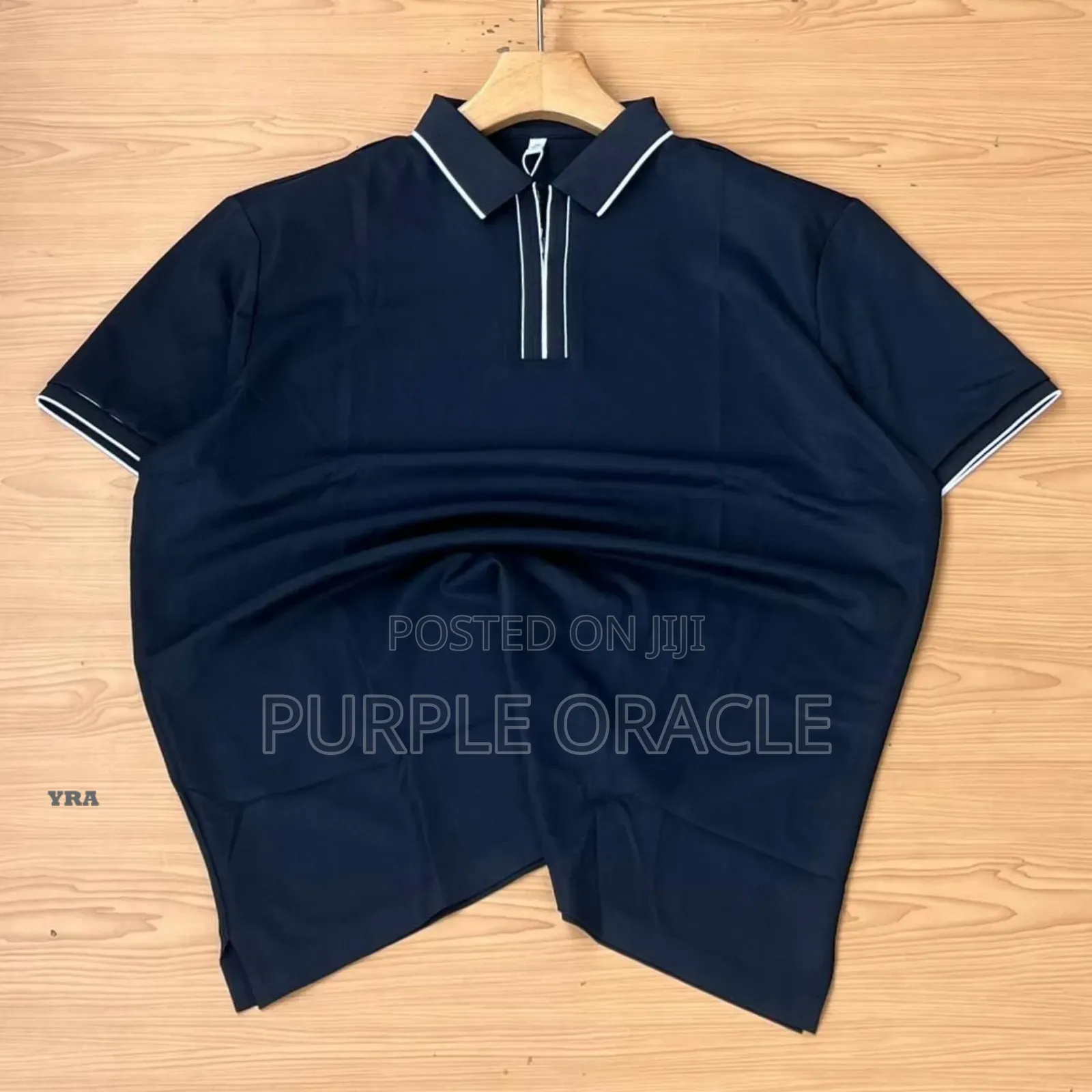 Modern Zippered Polo Shirt for Gentlemen