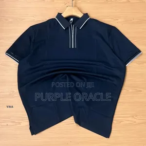 Modern Zippered Polo Shirt for Gentlemen