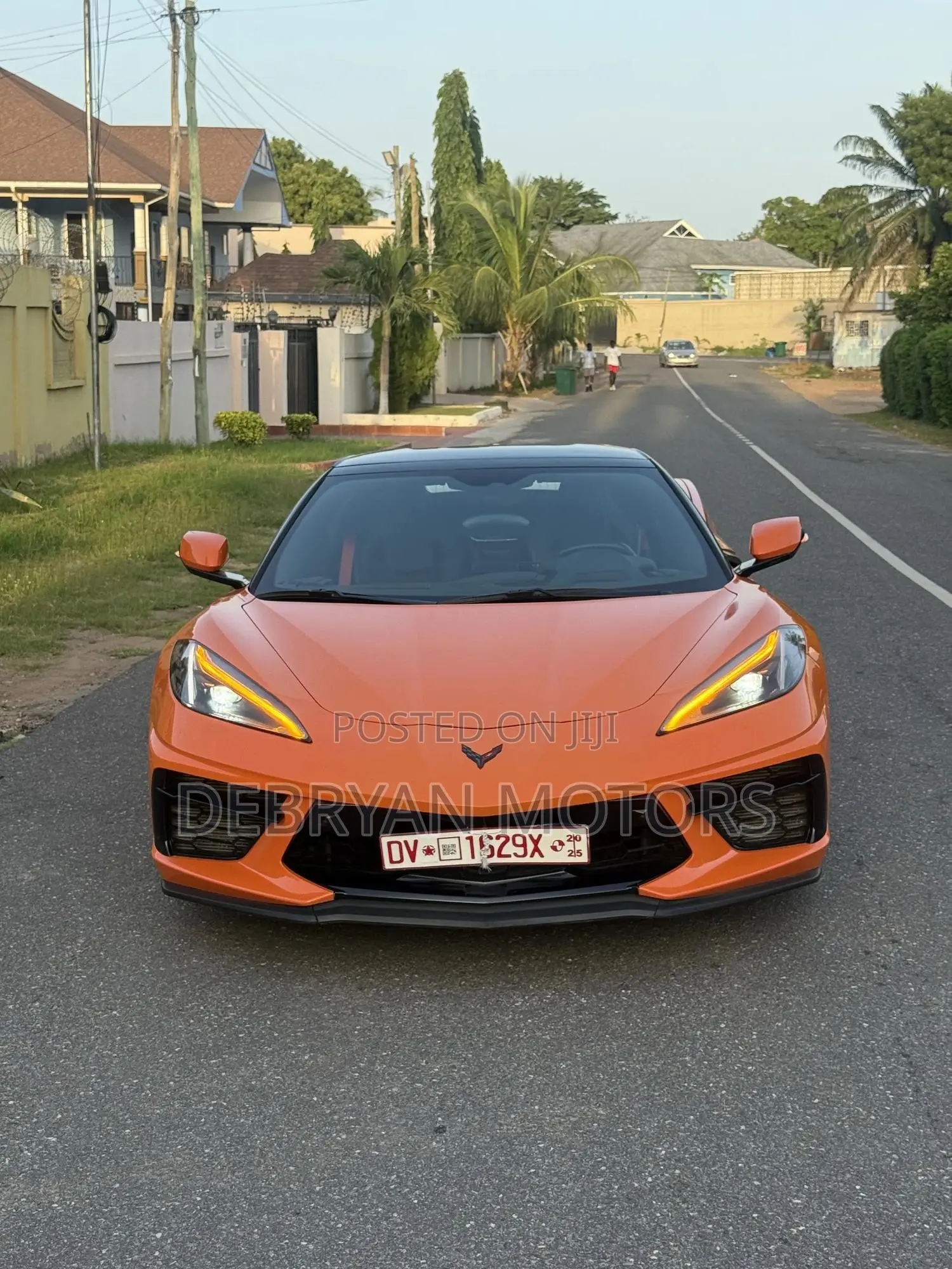 Chevrolet Corvette 2023 Orange