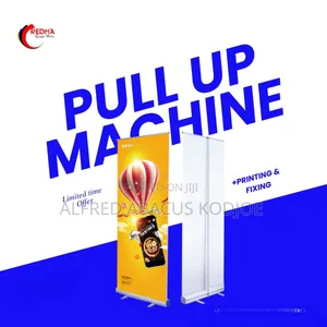 Roll Up Banner Machine