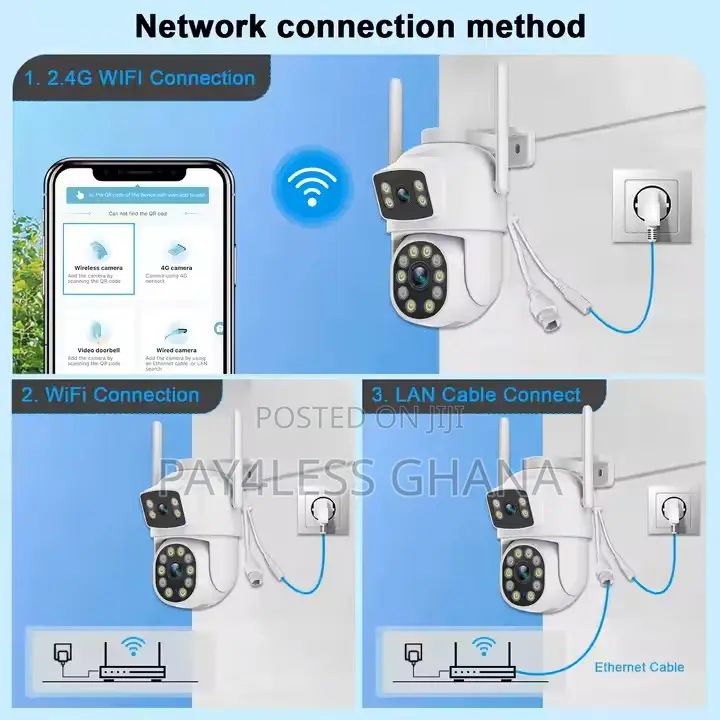 360 6mp Wireless Surveillance Camera
