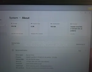Laptop Lenovo Legion 5 16GB Intel Core i7 SSD 1T