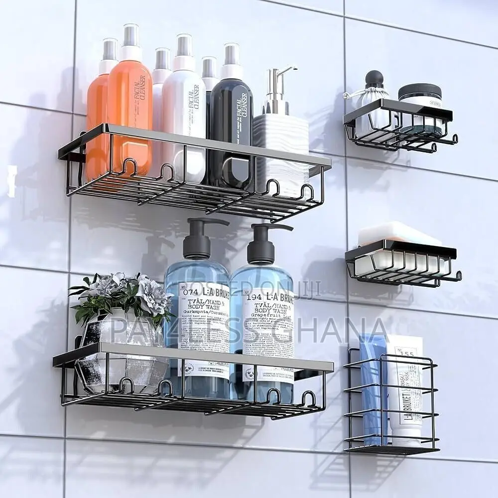 Bathroom Kitchen Organizer Shelf Set