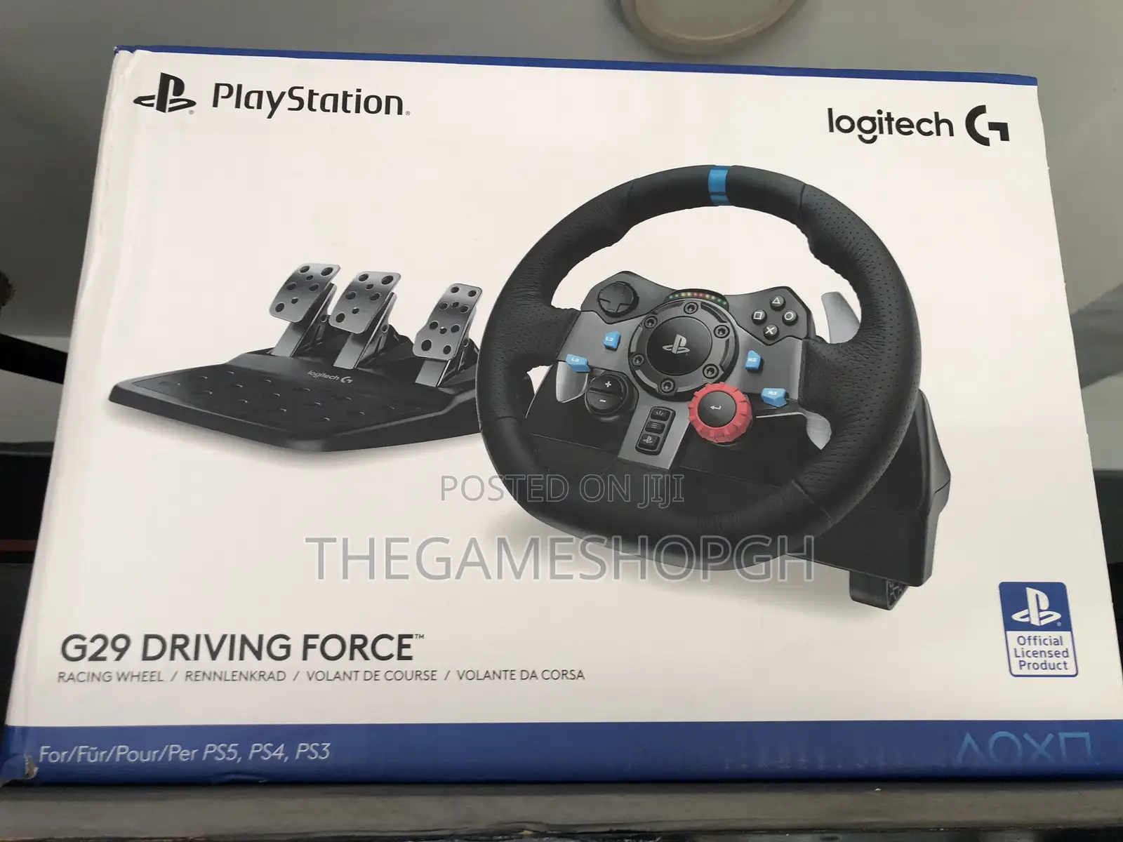 Logitech G29 Racing Wheel