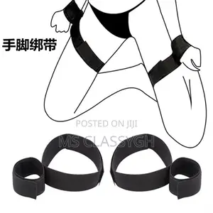 Sm Fun Split Leg Hand and Foot Cuffs One-Word Bondage