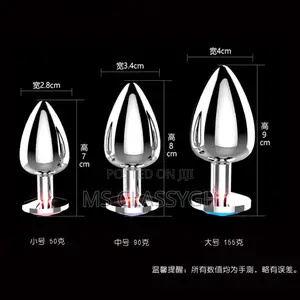 Metal Anal Plug Out of the Anal Dilator Male and Female