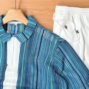 Sleek Elegant Two-Piece Men's Kaftan.