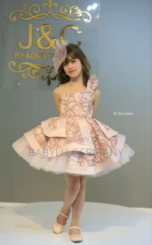 Luxury Turkey Brand Birthday Ball Gown Dress Fascinator
