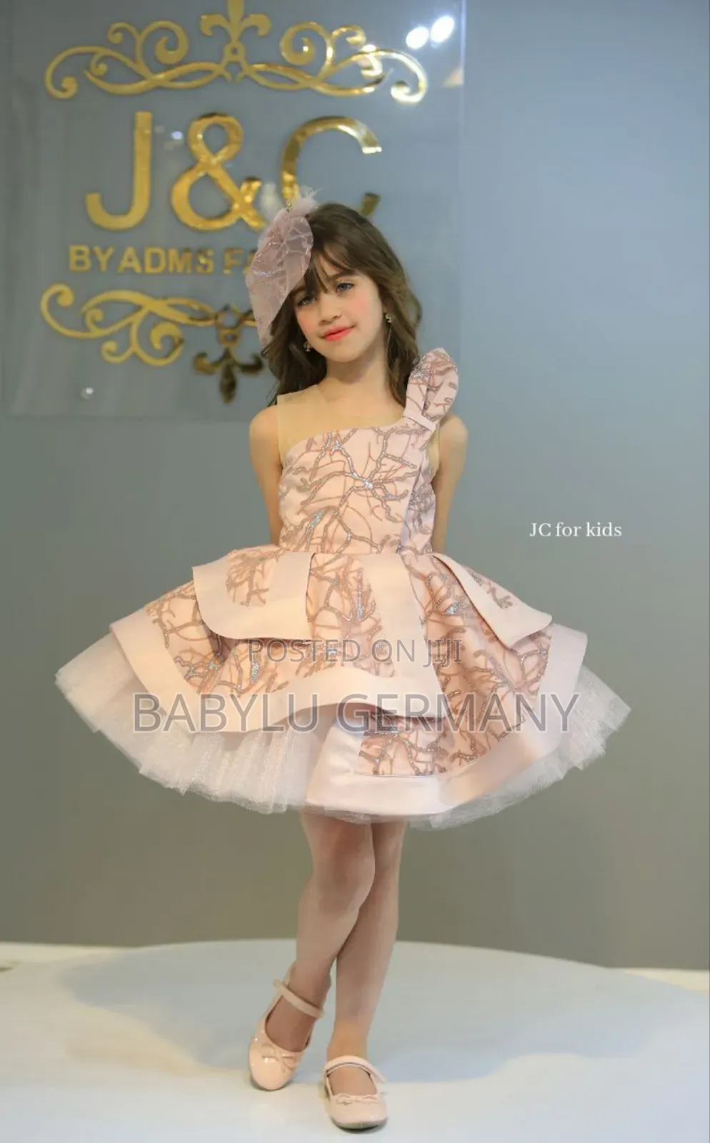Luxury Turkey Brand Birthday Ball Gown Dress Fascinator