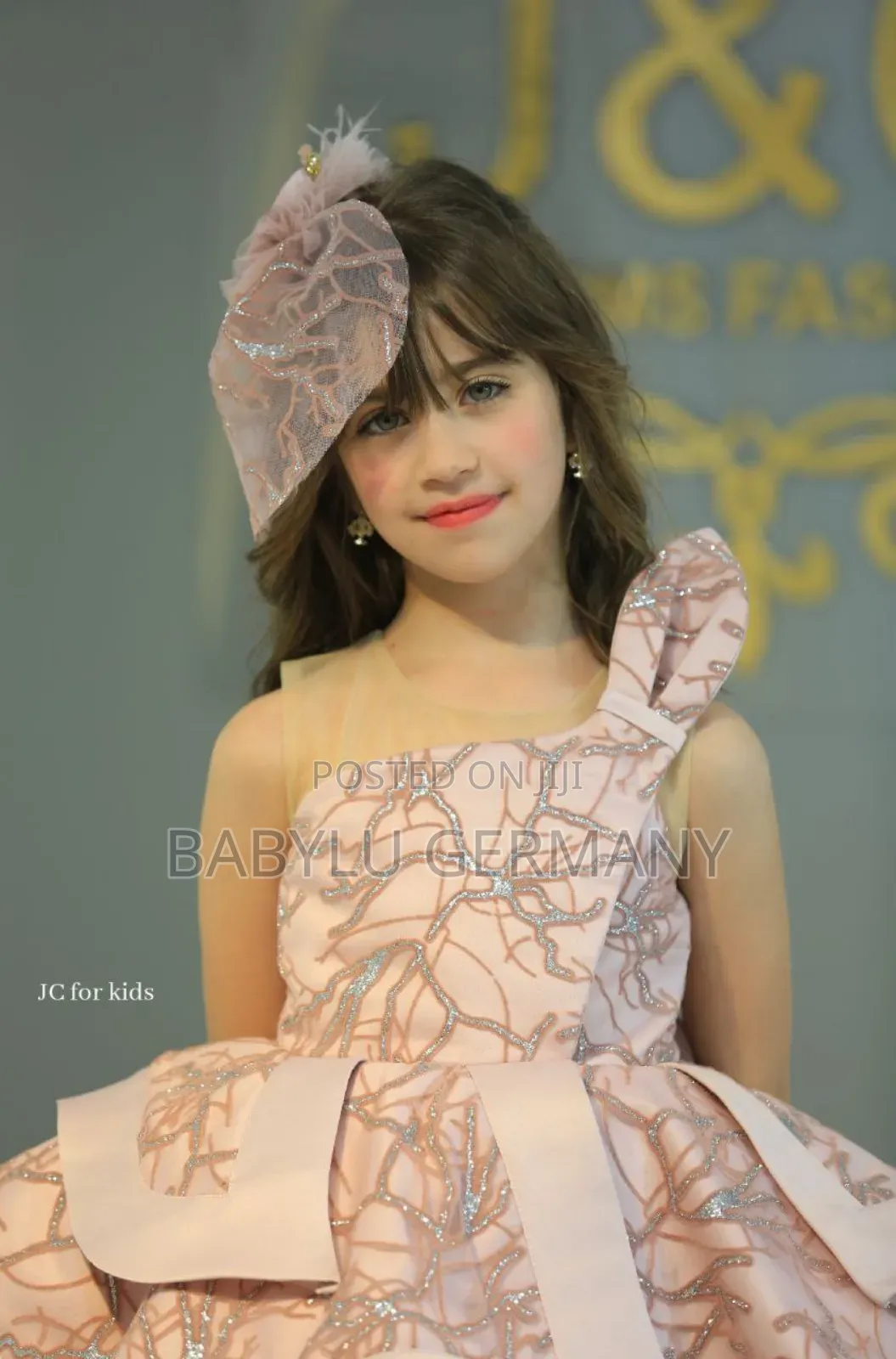 Luxury Turkey Brand Birthday Ball Gown Dress Fascinator