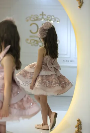 Luxury Turkey Brand Birthday Ball Gown Dress Fascinator