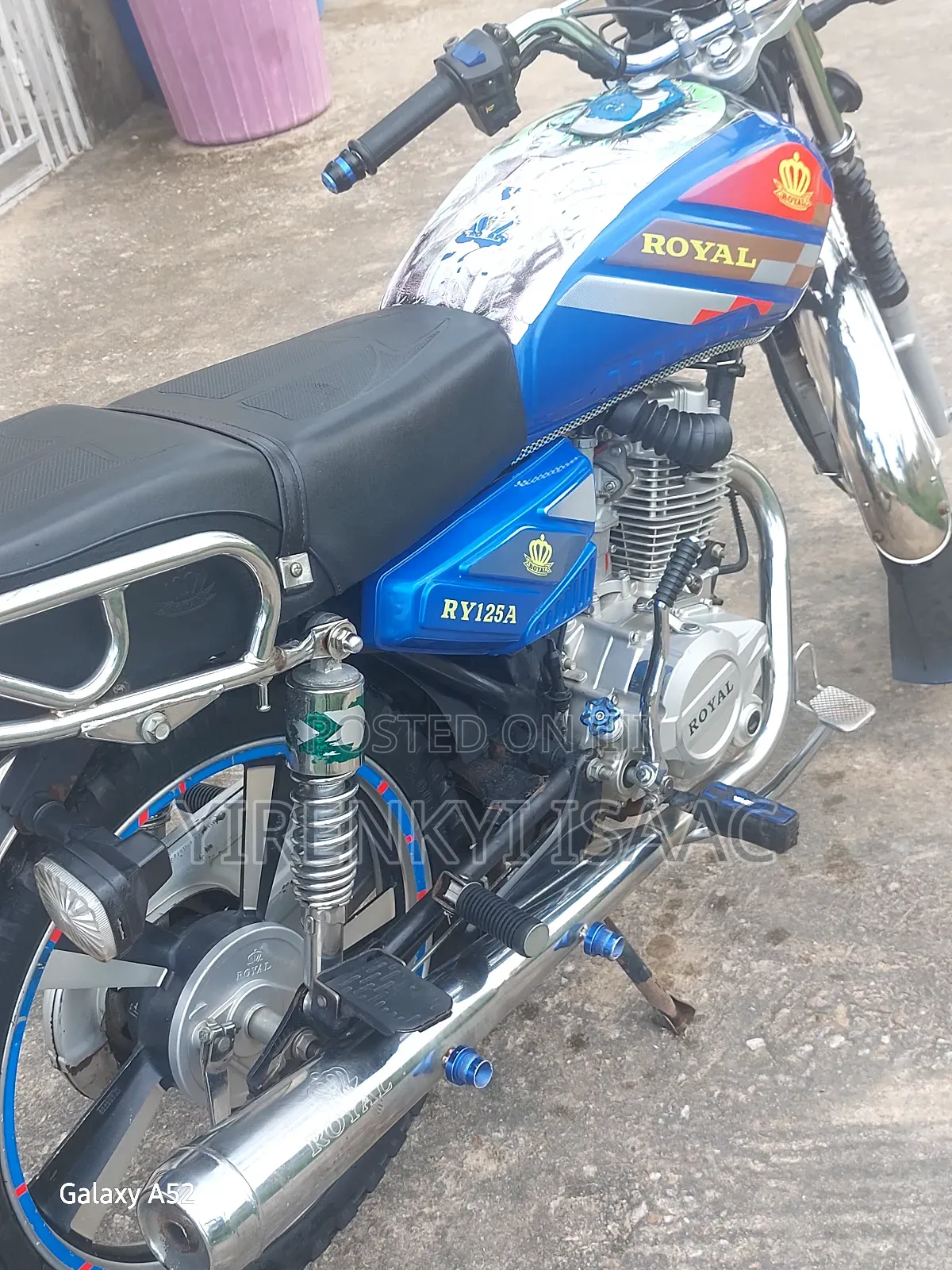 Royal Motorcycle 2024 Blue