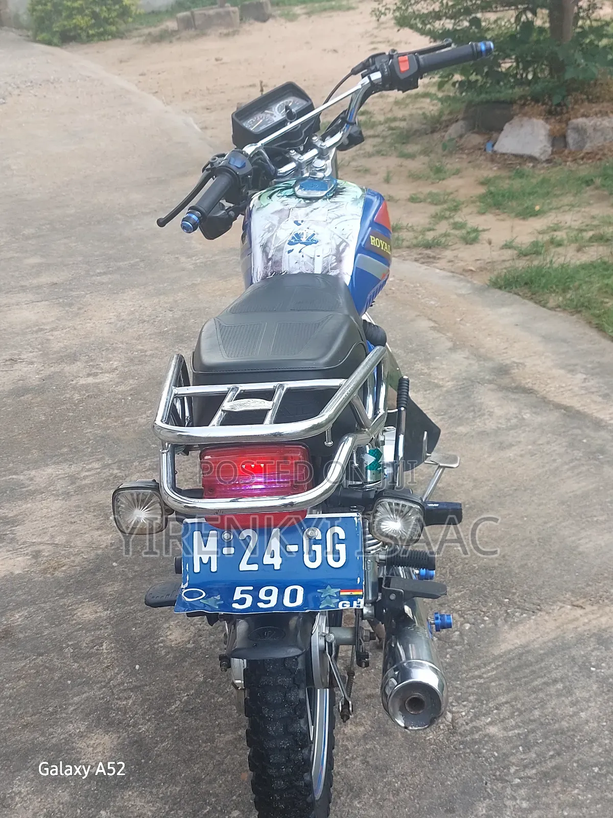 Royal Motorcycle 2024 Blue