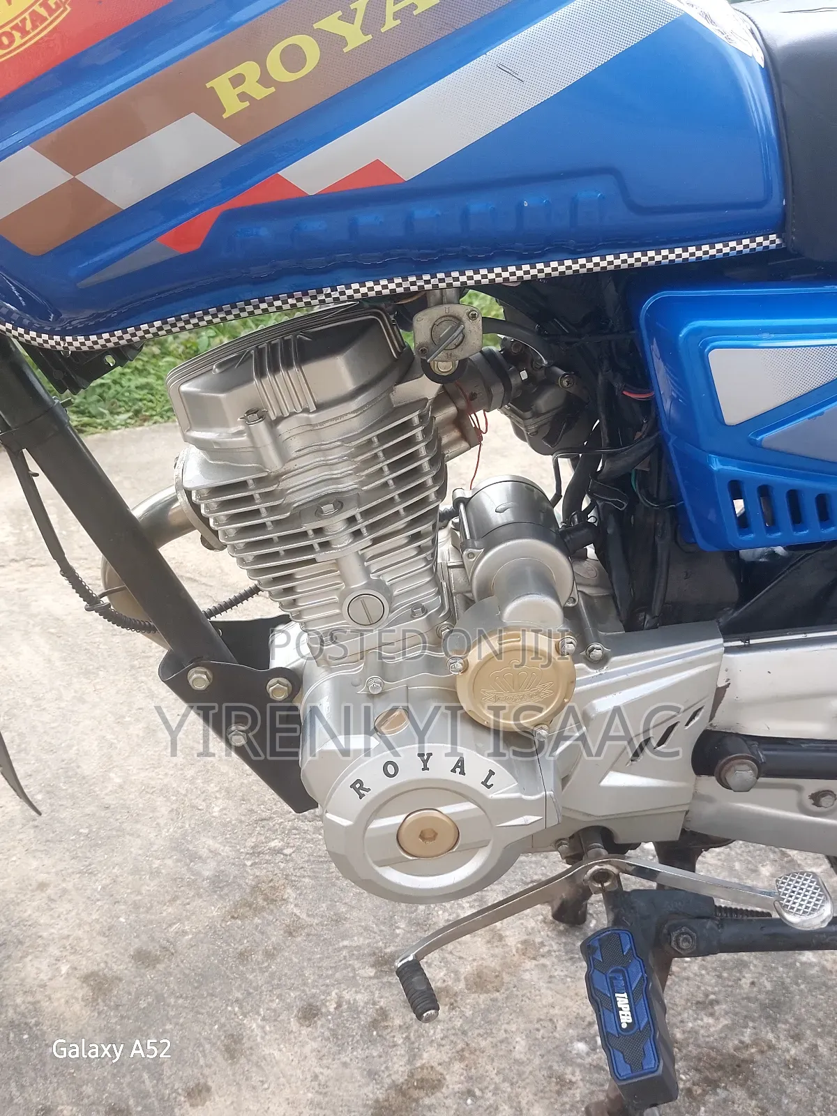 Royal Motorcycle 2024 Blue