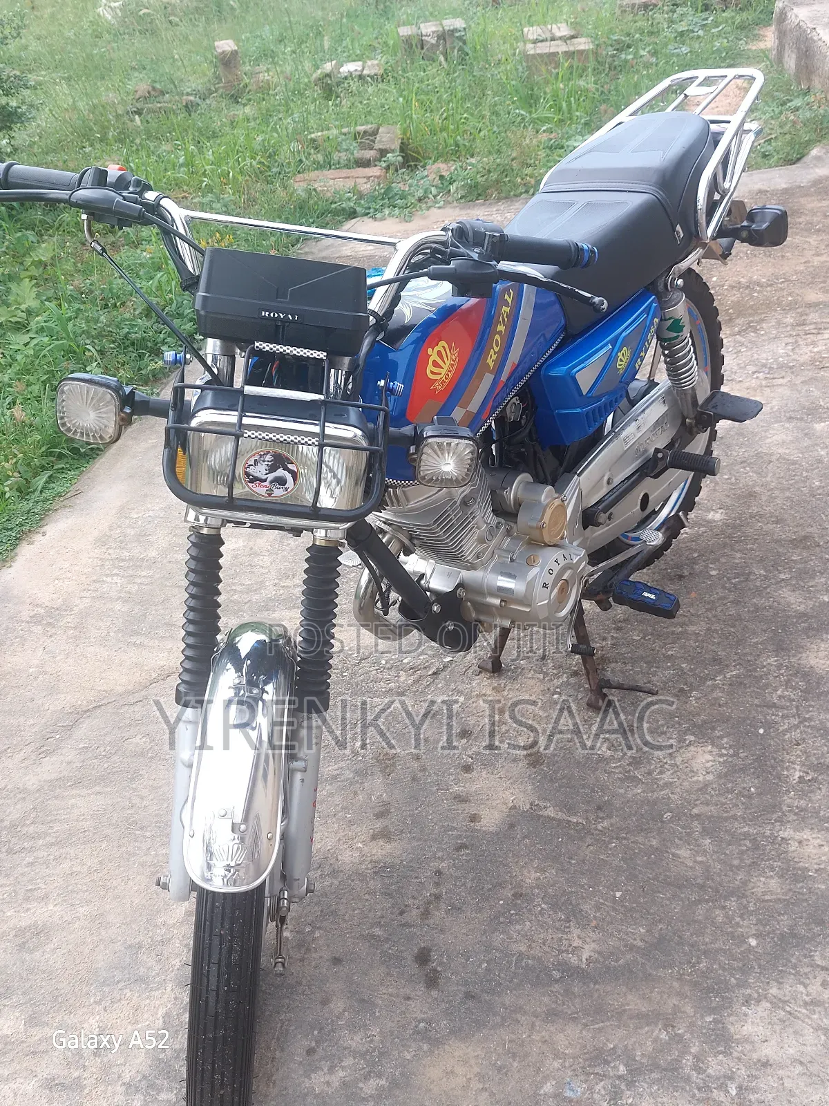 Royal Motorcycle 2024 Blue