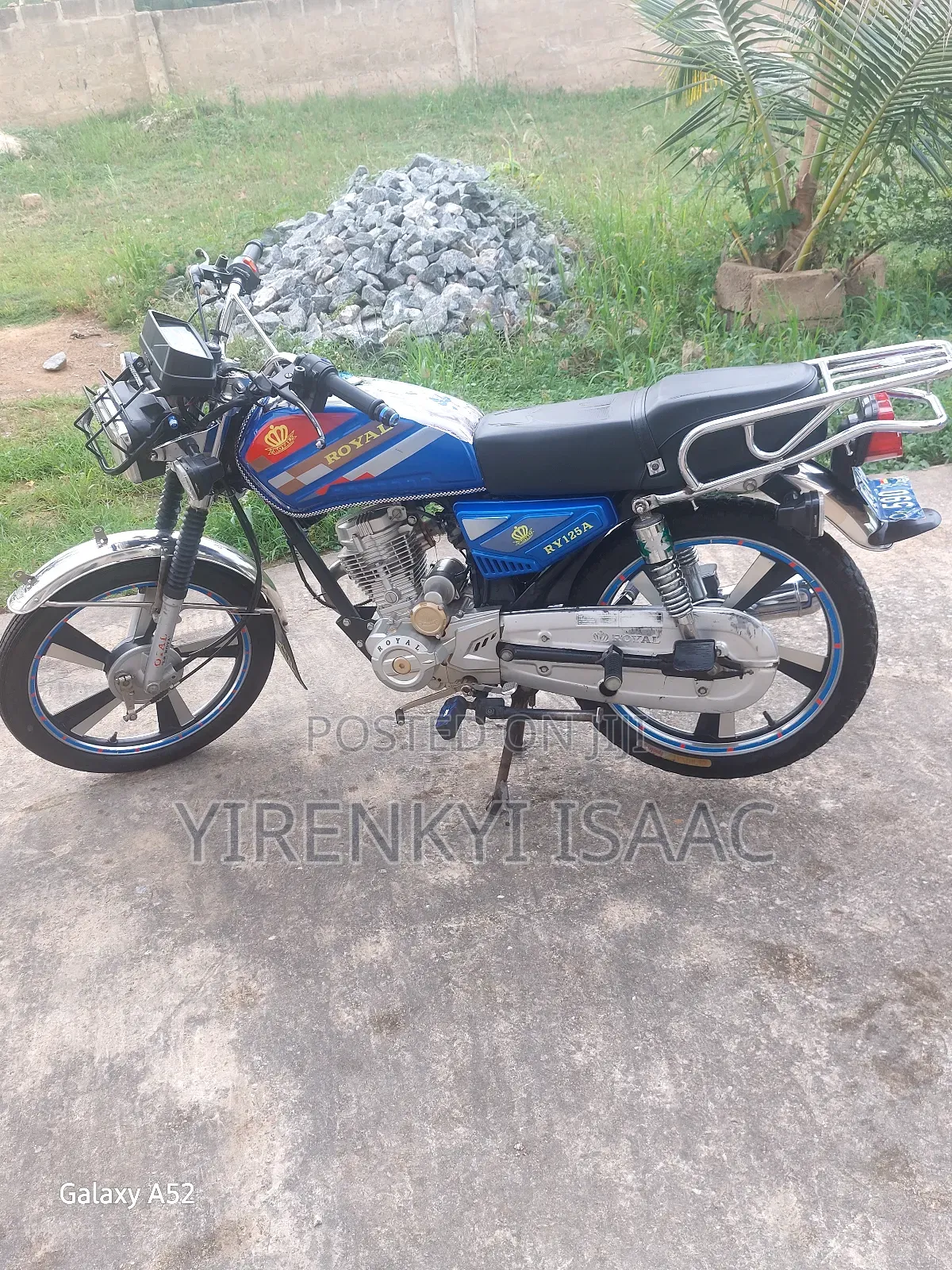 Royal Motorcycle 2024 Blue