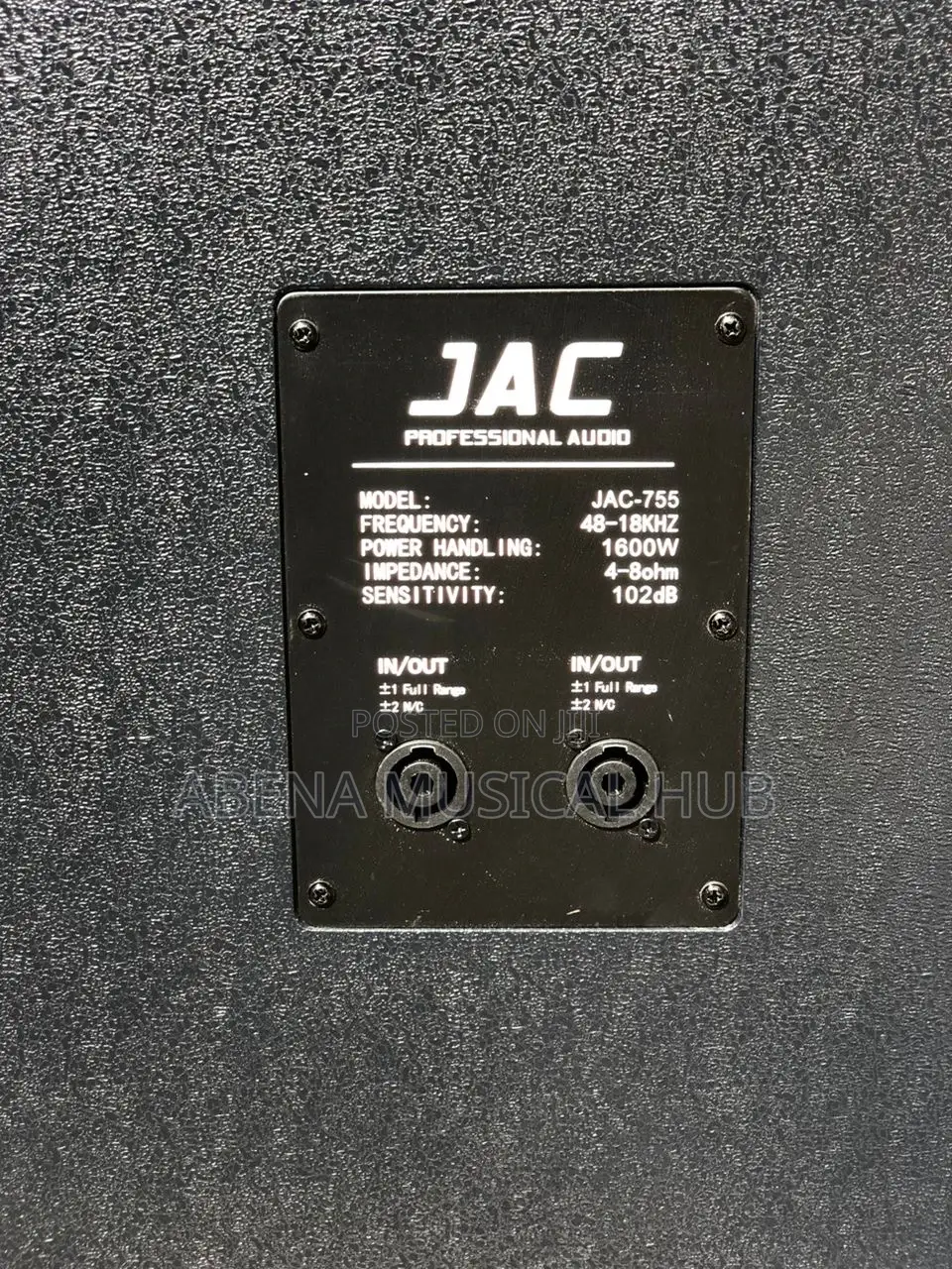 Jac- Line Arrays 12inches Speaker