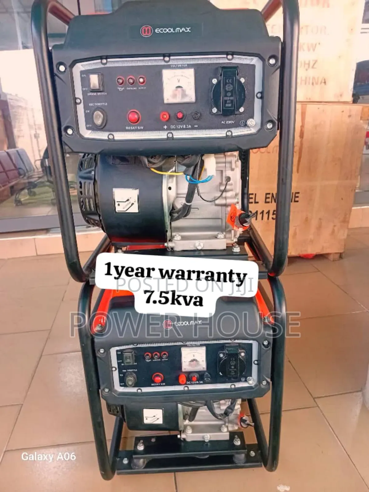 Helixamp Generator 7.5kva 8500watts Ecoolmax Generator