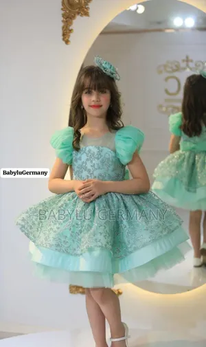 Luxury Mint Green Princess Ball Gown Dress