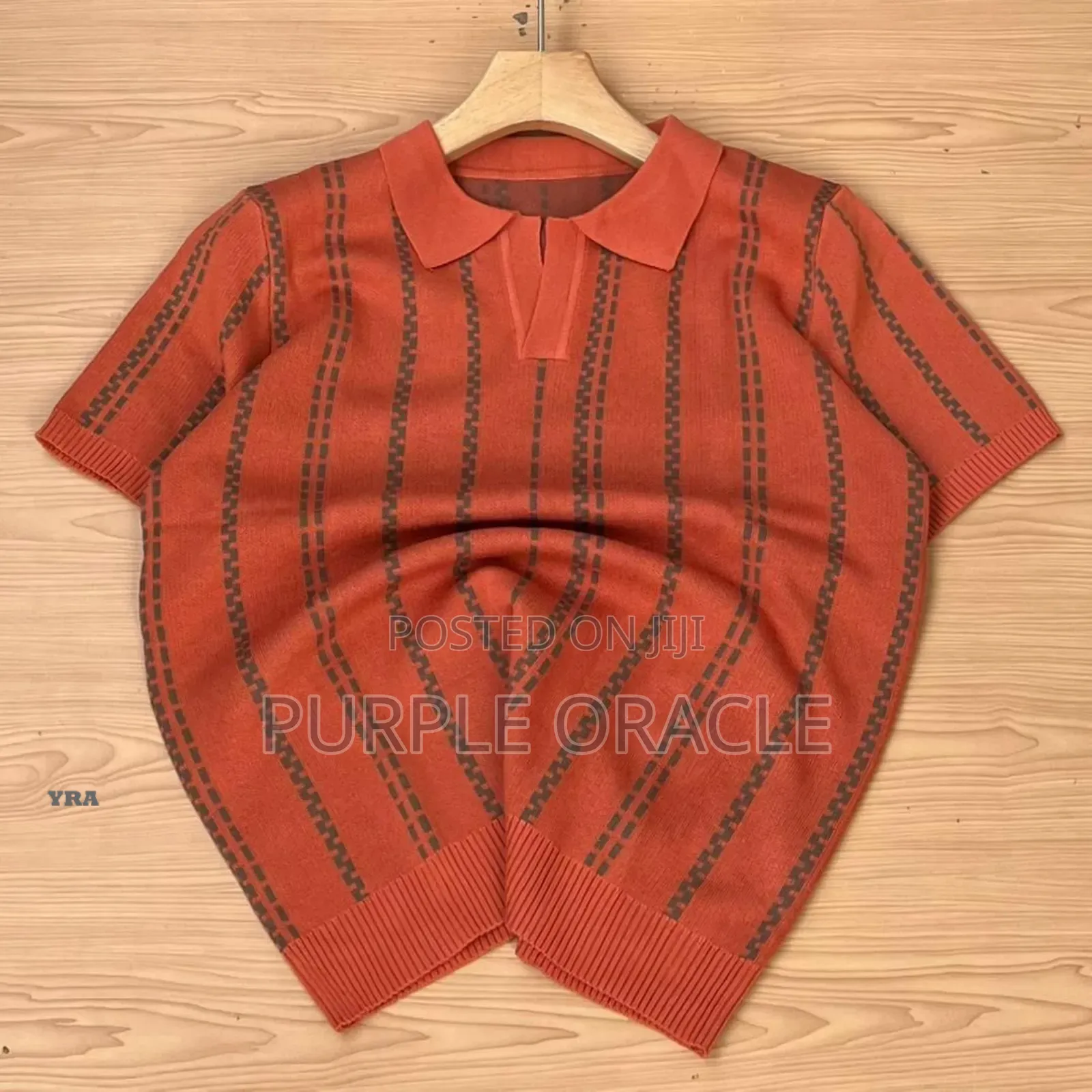 Sundazed Waffle Knit Picot Collar Polo Shirt