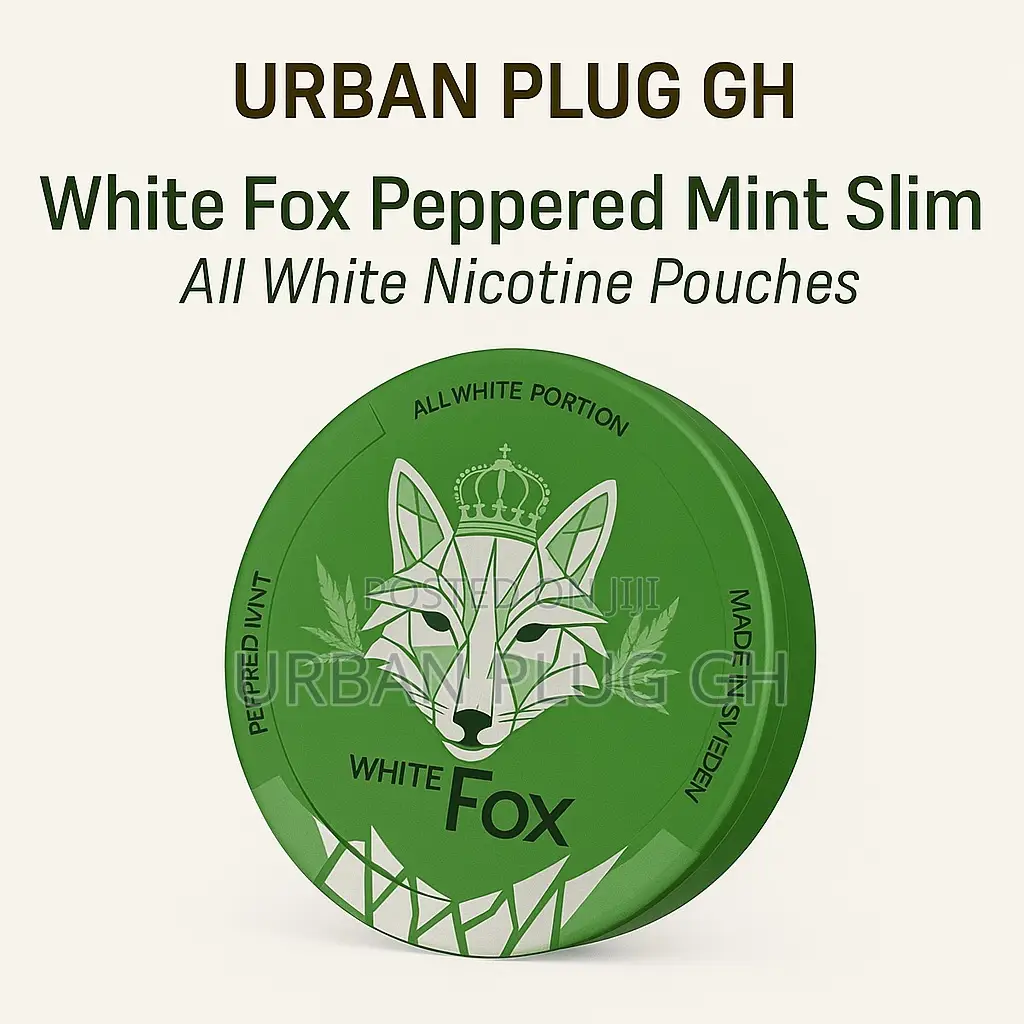 White Fox Nicotine Pouches. Fast Delivery in Accra