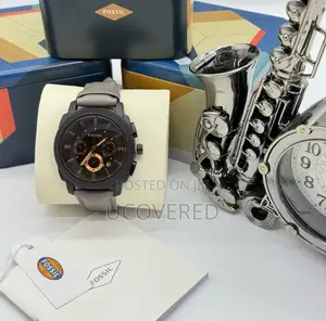 Fossil Men’S Machine Stainless Steel Chronograph Watch