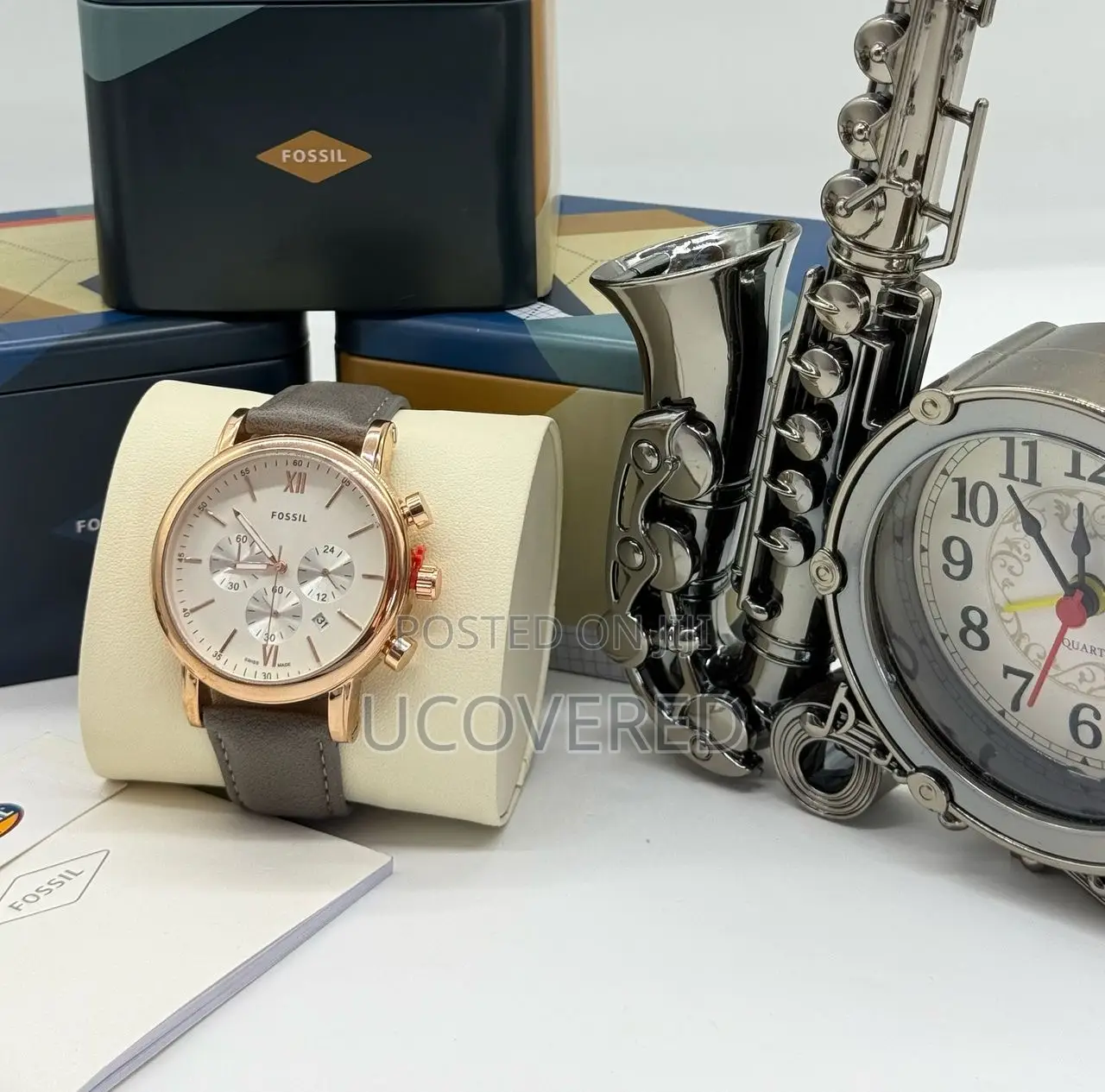 Fossil Men’S Machine Stainless Steel Chronograph Watch
