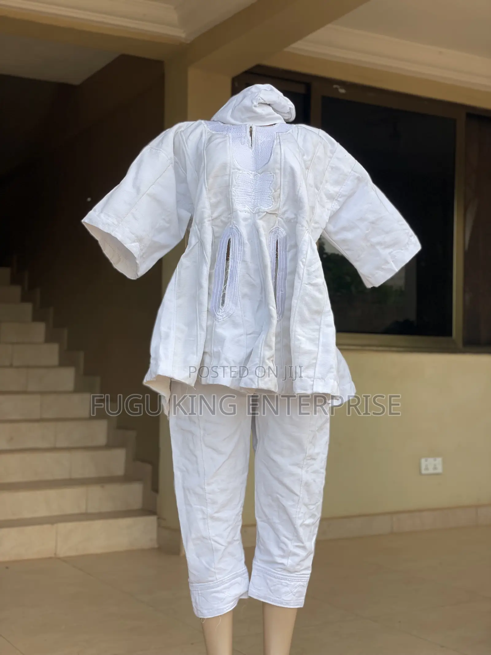All White Fugu for Both Ladies Up and Down