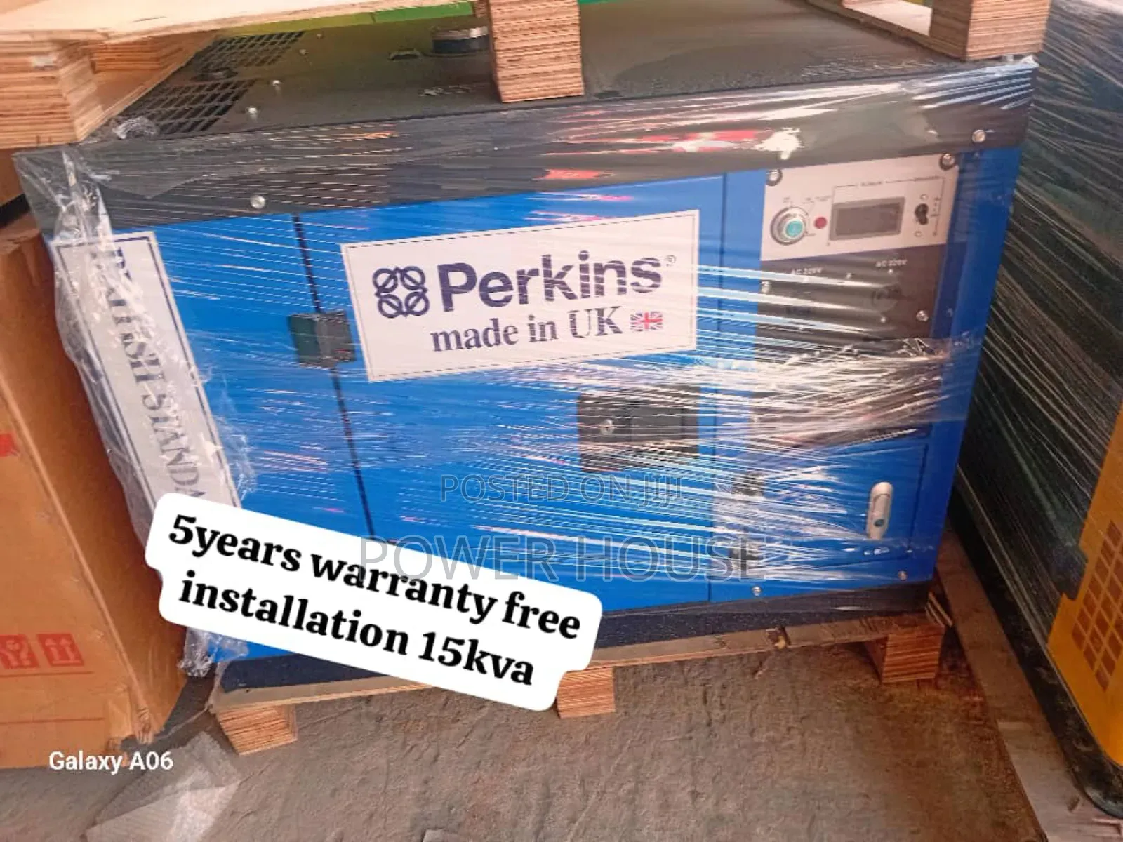 Majestic Crown Core 15kva 16500watts Diesel Perkins Generato
