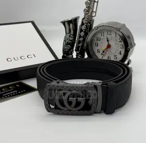 Branded Men’S Leather Dress Belt(Automatic Buckle)