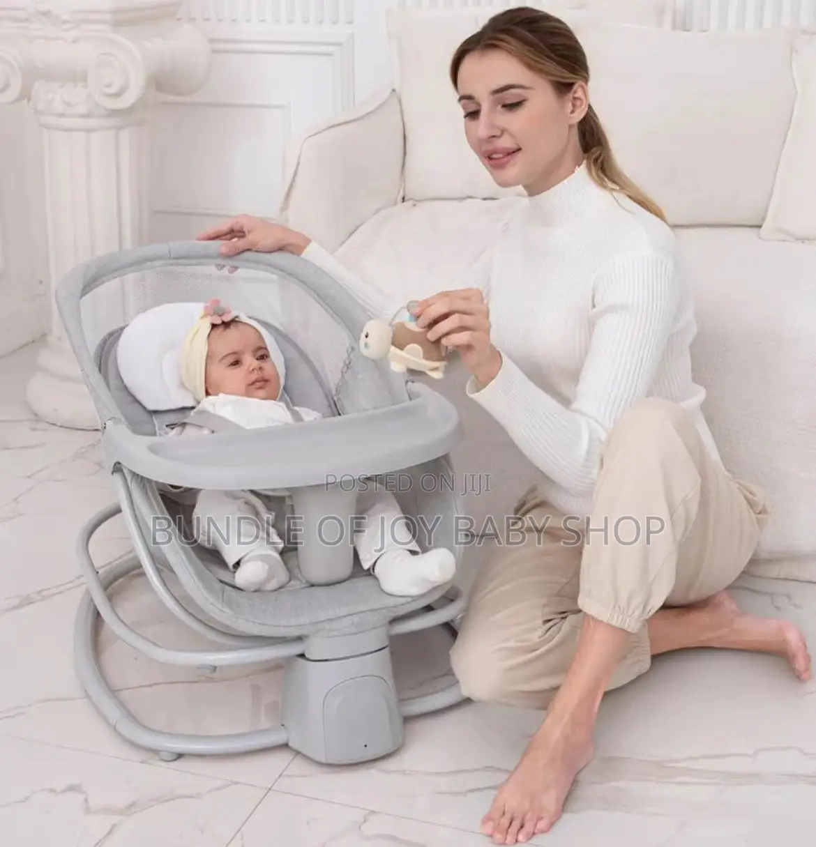 4 in 1 Mastela Swing With Bluetooth and Remote Control