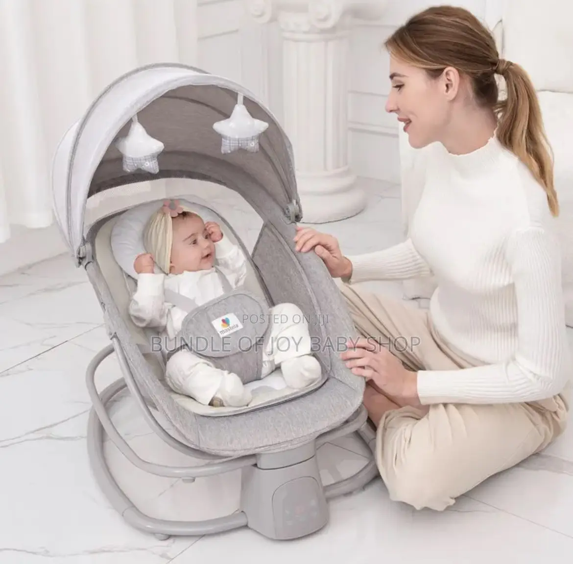 4 in 1 Mastela Swing With Bluetooth and Remote Control