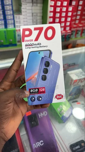 New Itel Power 70 128 GB Blue
