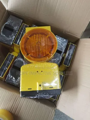 Construction Solar Warning Led Light.