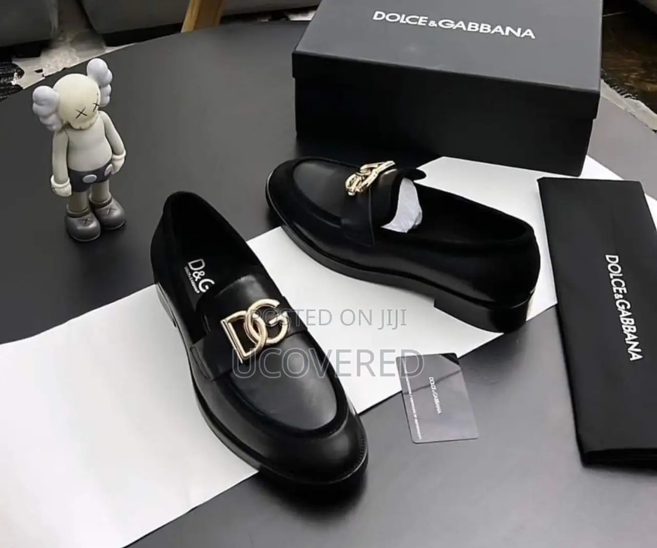 Dolce Gabbana Men’S Dress Loafers Patent Tuxedo Shoes