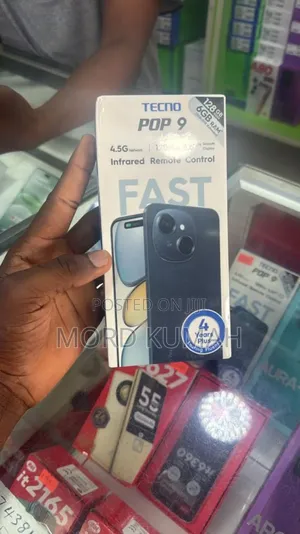 New Tecno Pop 9 128 GB Black