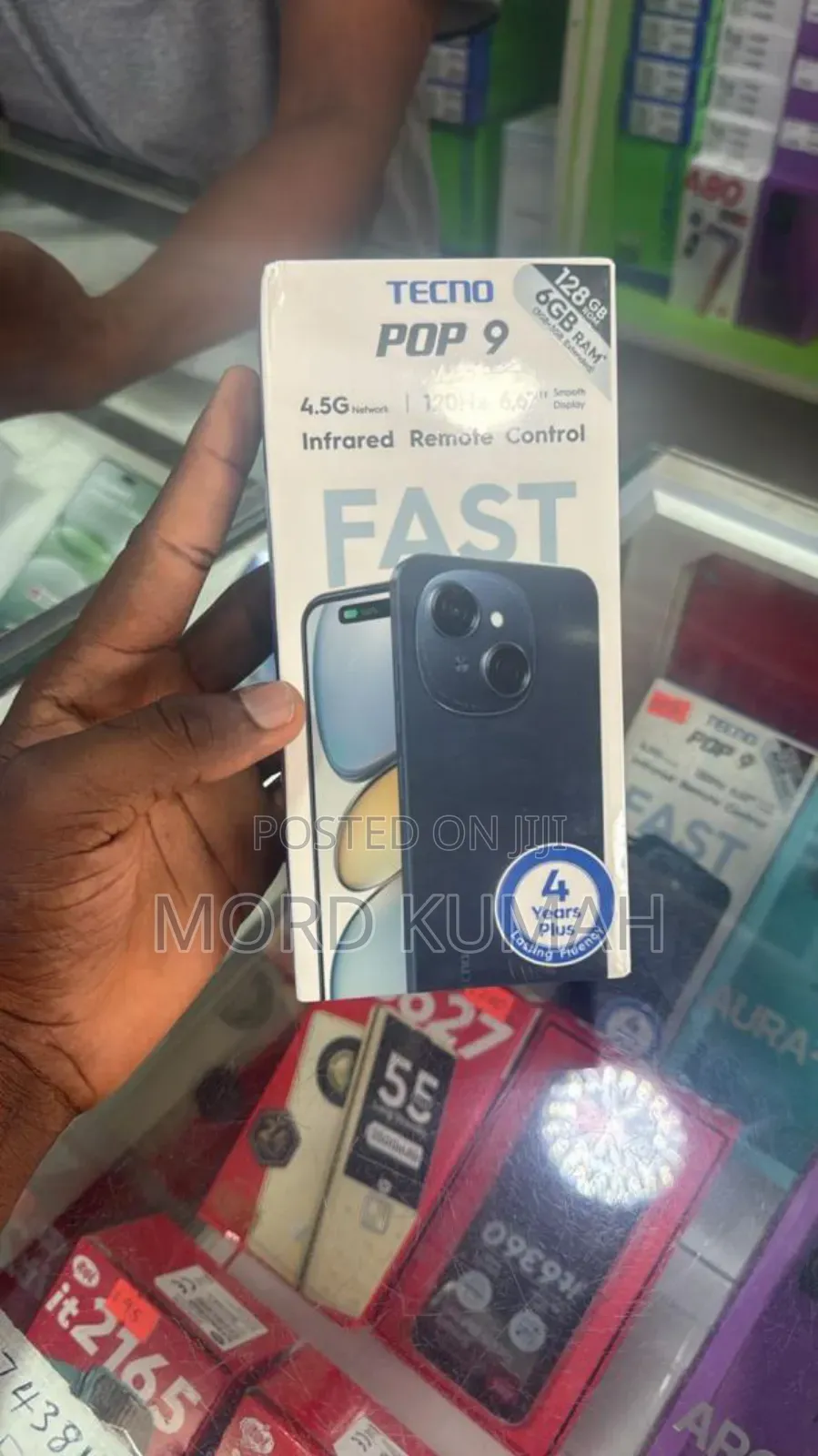 New Tecno Pop 9 128 GB Black