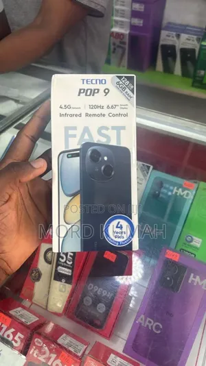 New Tecno Pop 9 128 GB Black