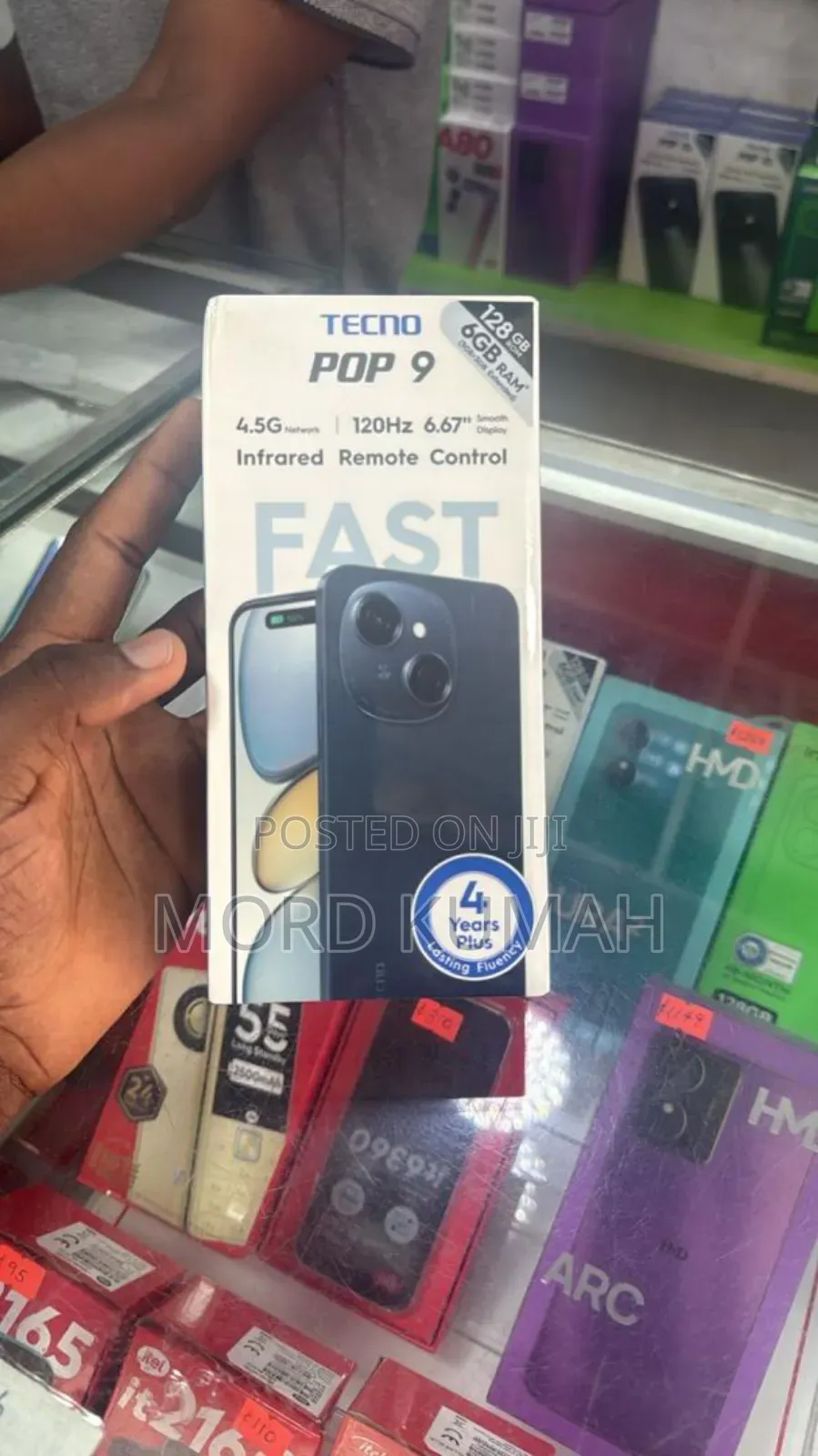 New Tecno Pop 9 128 GB Black