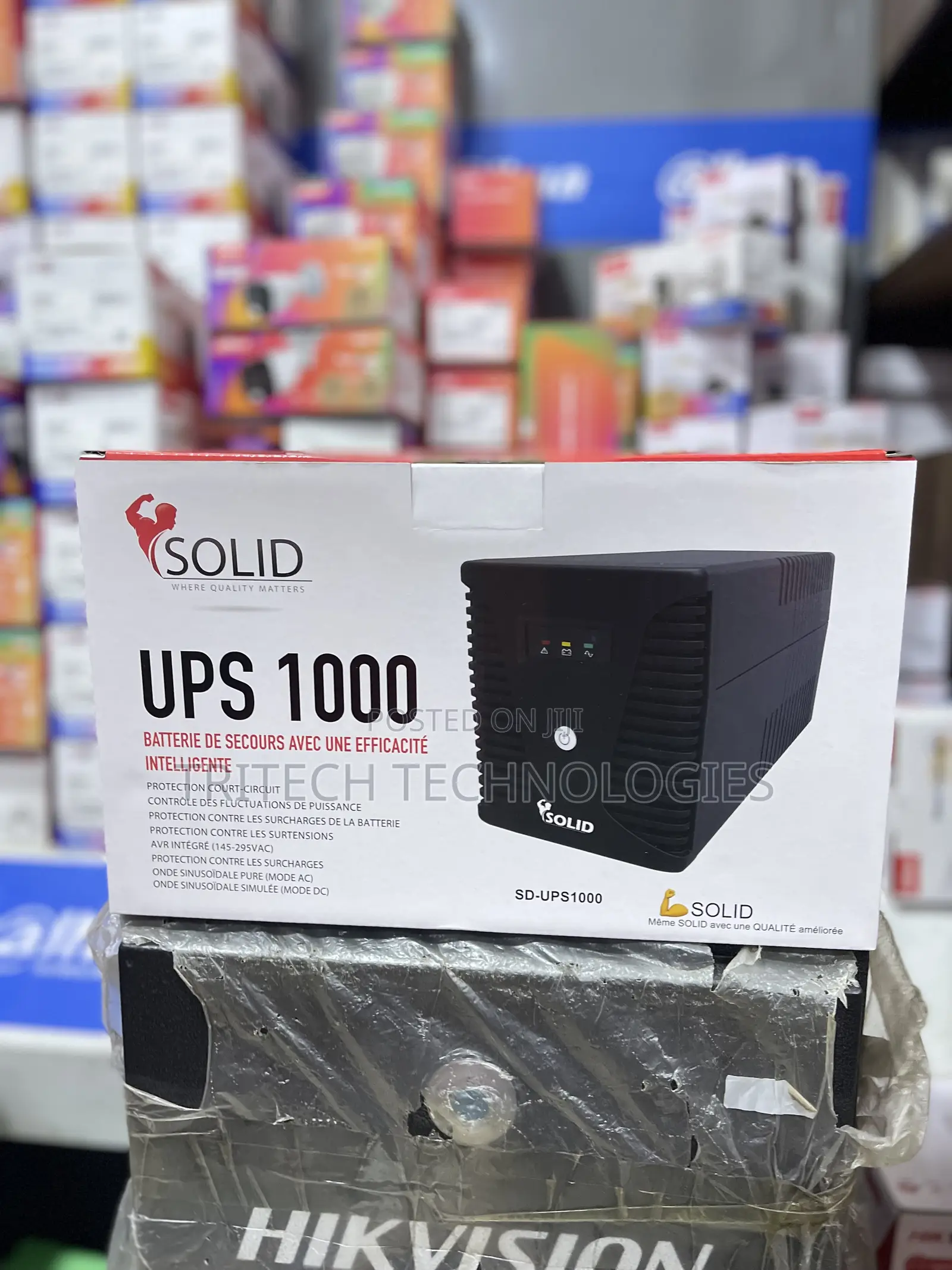 Solid Ups 1000va (1kva) With Avr Sd-Ups 1000
