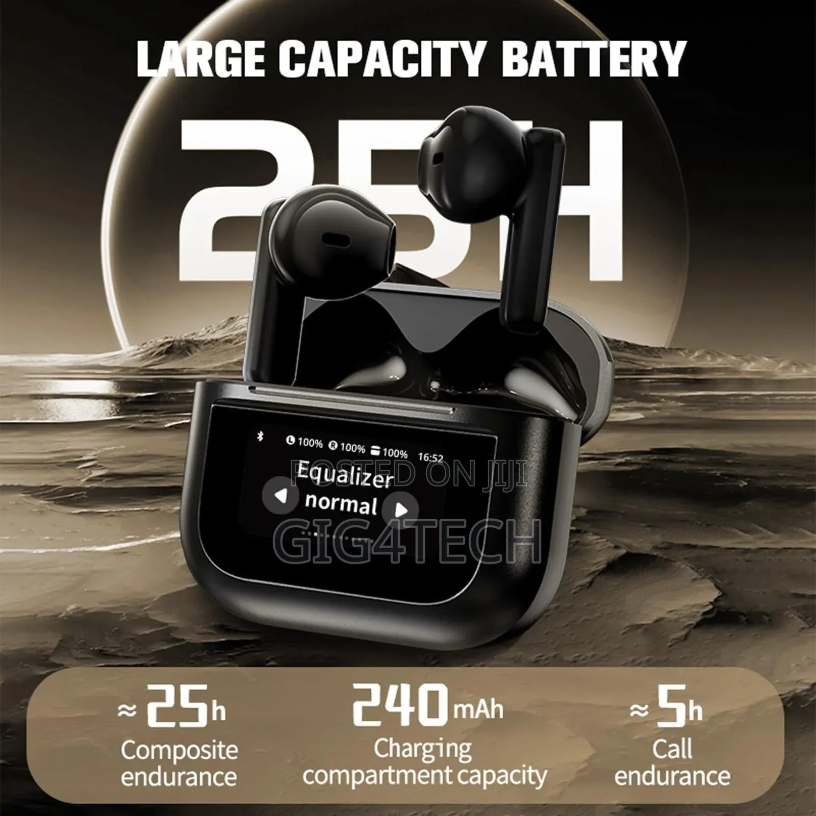 Bluetooth Earpod With Smart Case Earpiece