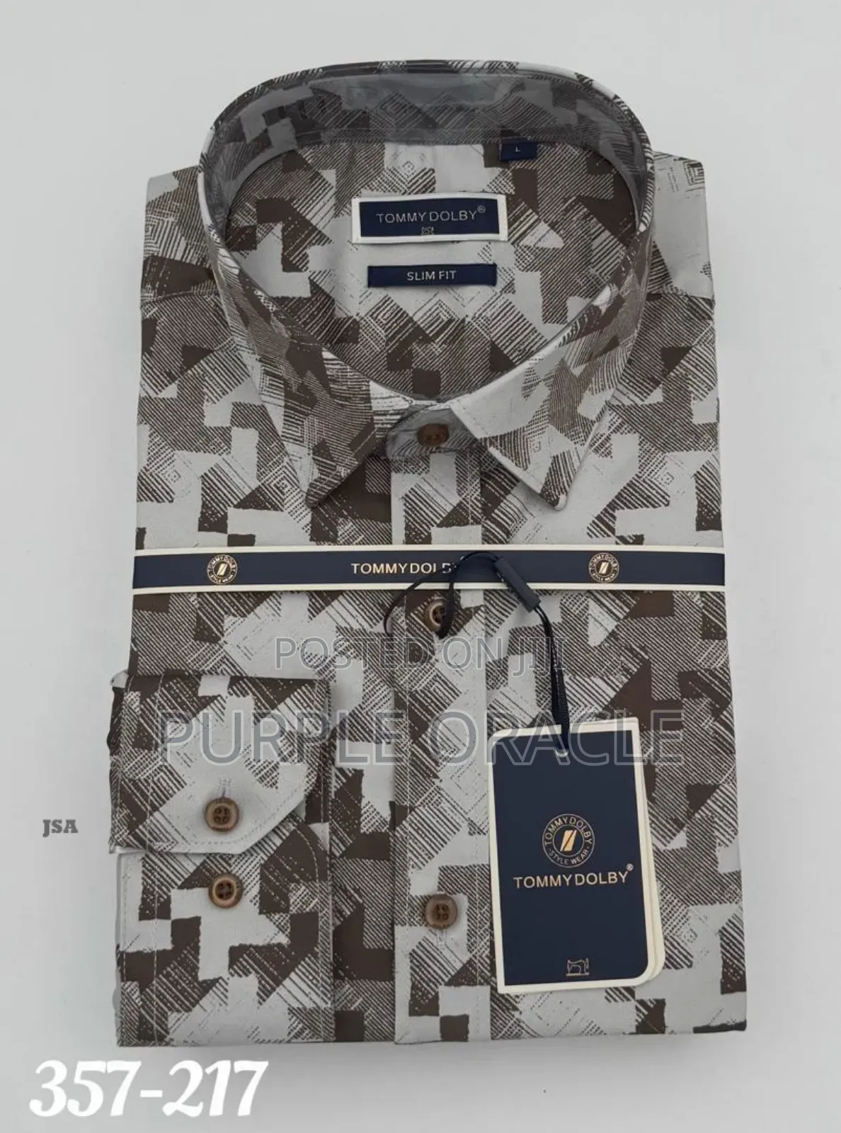 Tommy Dolby Slim-Fit Casual Shirt