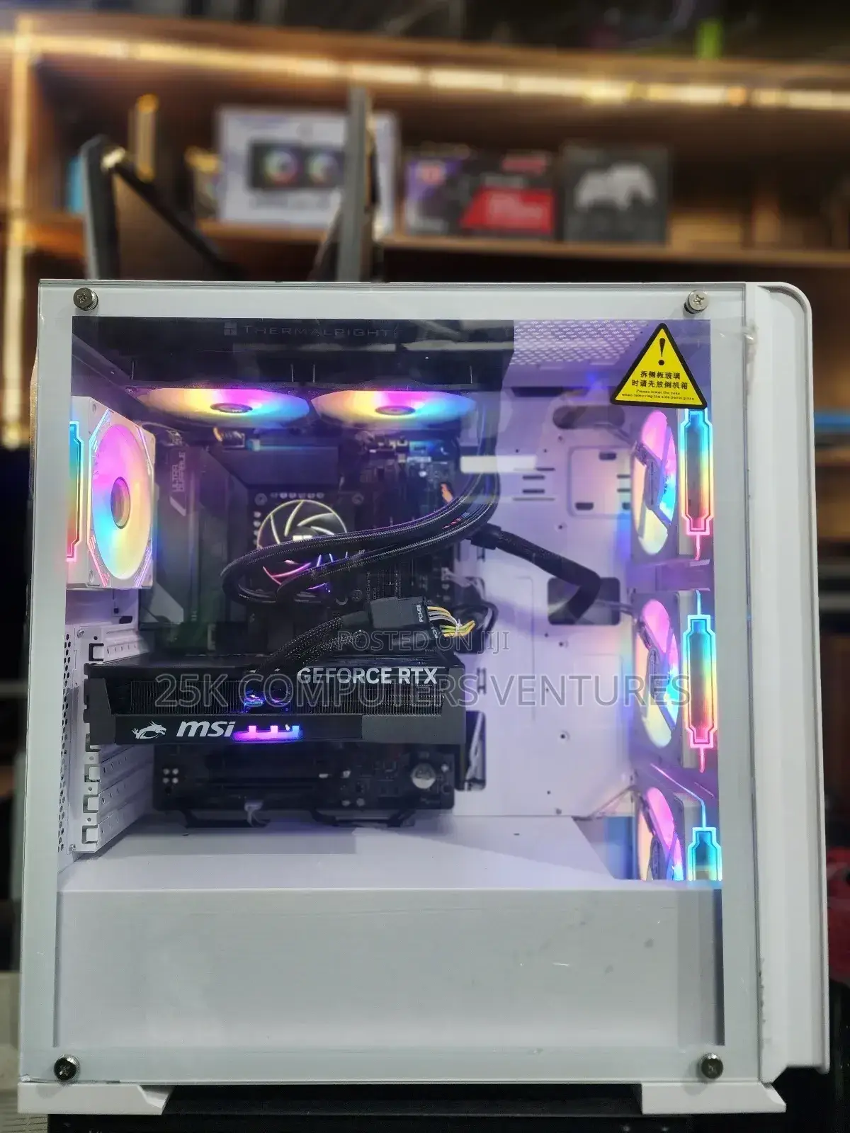 New Desktop Computer MSI Gaming 24 6QE 4K 64GB Intel Core i9 SSD 1T