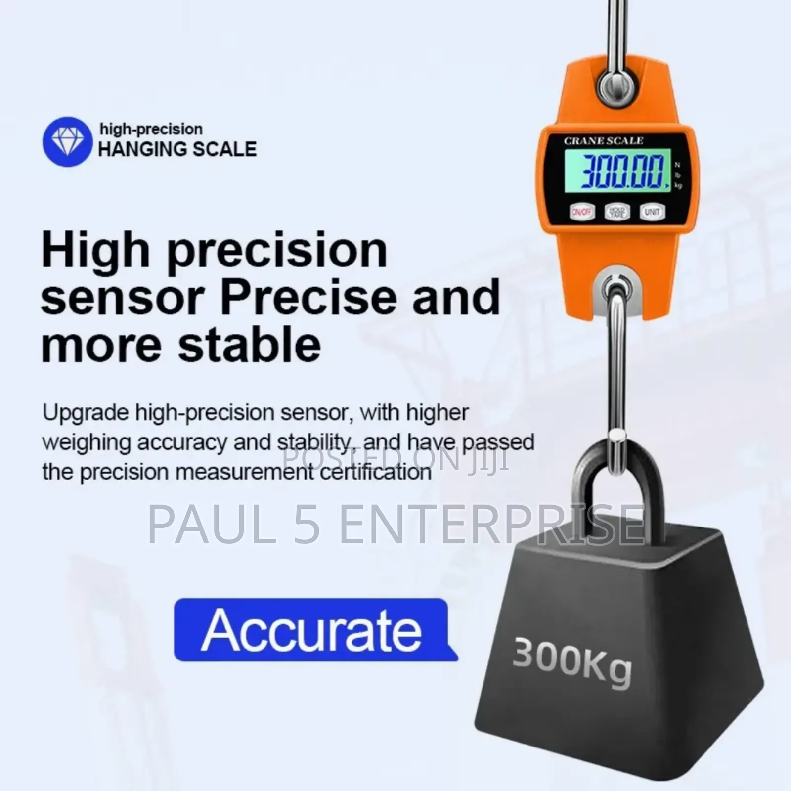 Wholesale And Retail 300kg Hanging Scale